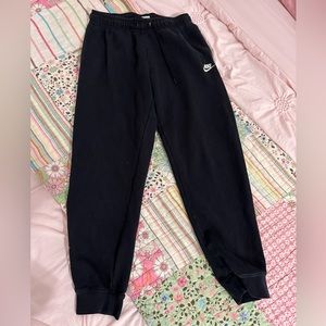 Nike sweatpants cuffed bottom